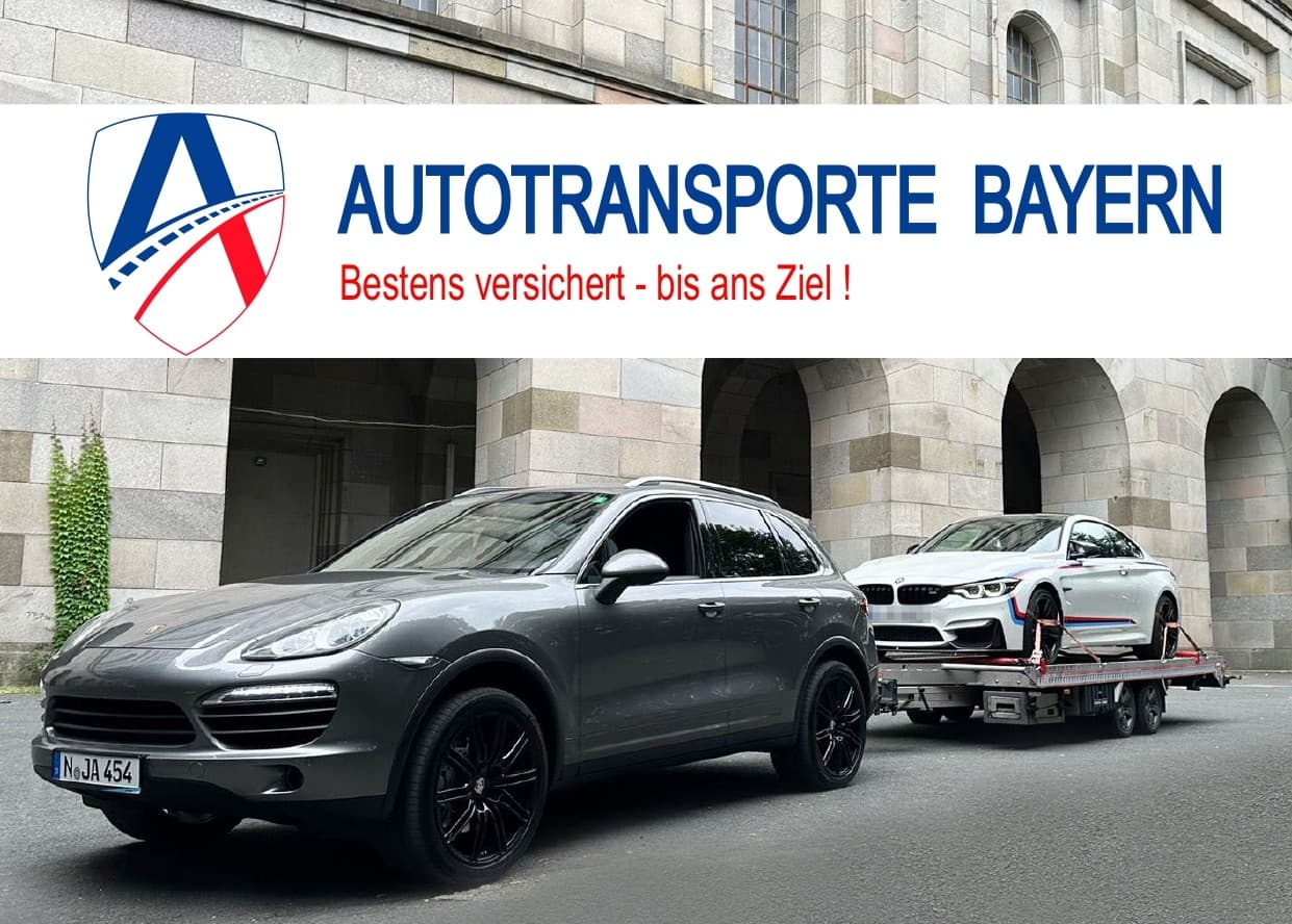 Flyer für Autotransporte Bayern, Seite 1
